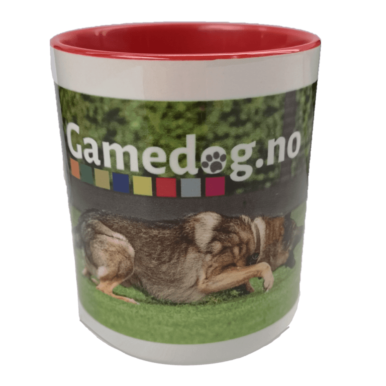 Gamedog.no krus rød